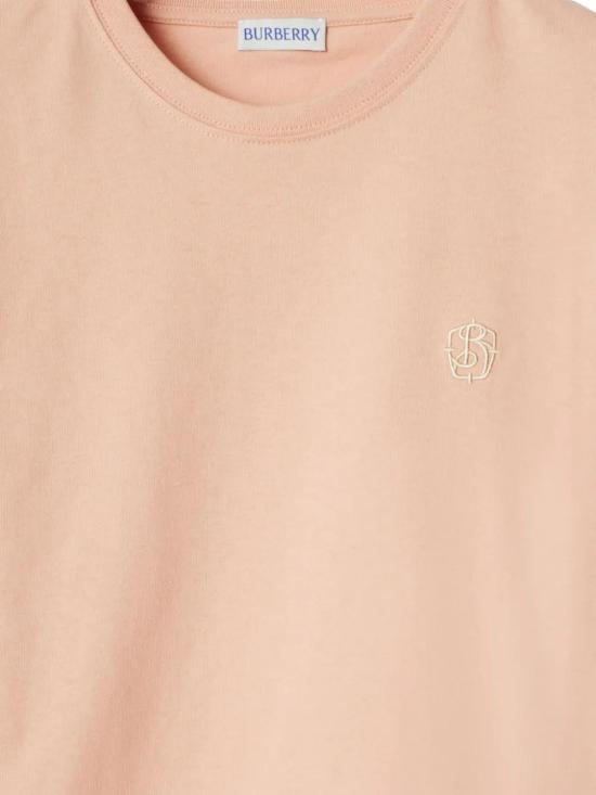  버버리 반팔 티셔츠 8097948 pink - BURBERRY