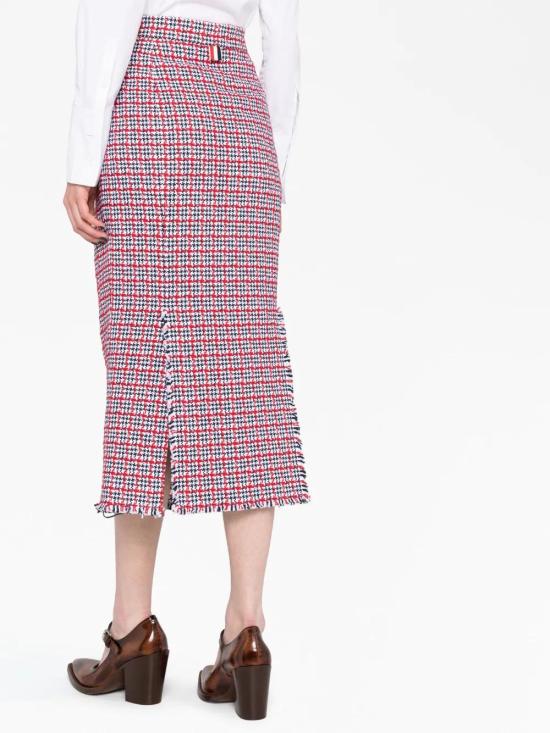  톰브라운 미디 스커트 FGC973TF0511 red - THOM BROWNE