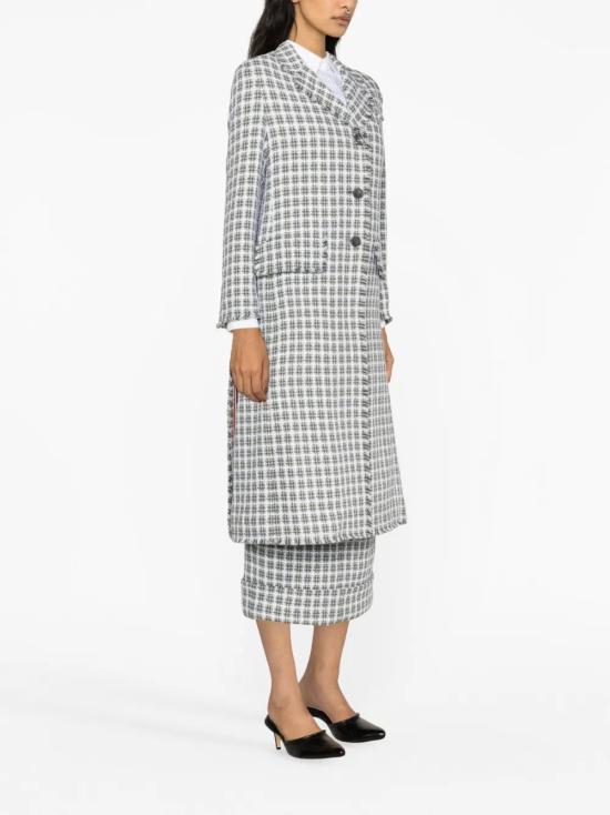  톰브라운 코트 FOC777TF0511 grey - THOM BROWNE