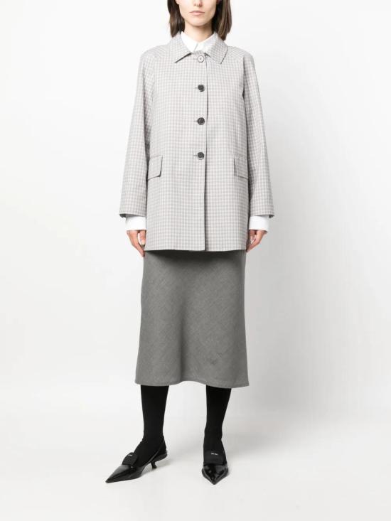  톰브라운 코트 FOC834AF0495 grey - THOM BROWNE