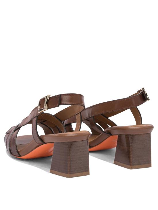 25SS 산토니 샌들 WHNA70933HA3TACGC39 Brown - SANTONI