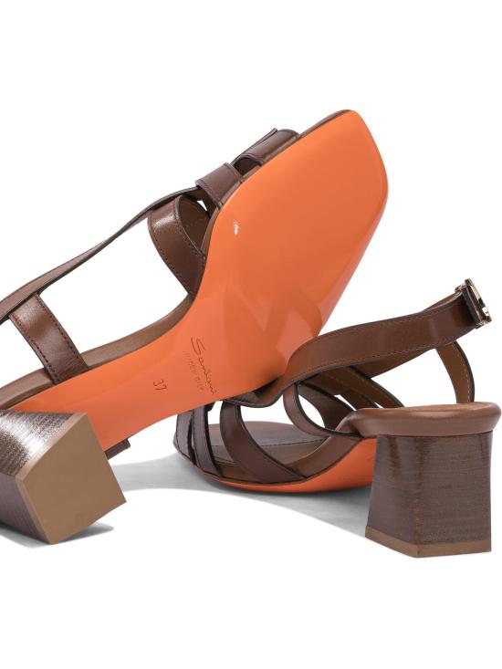 25SS 산토니 샌들 WHNA70933HA3TACGC39 Brown - SANTONI