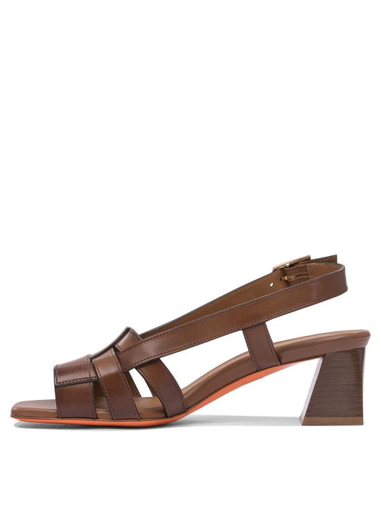 25SS 산토니 샌들 WHNA70933HA3TACGC39 Brown - SANTONI