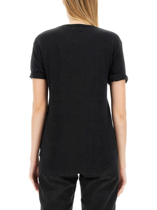 25SS 이자벨마랑에뚜왈 반팔 티셔츠 TS0004FA A1N09E01BK BLACK - ISABEL MARANT ETOILE