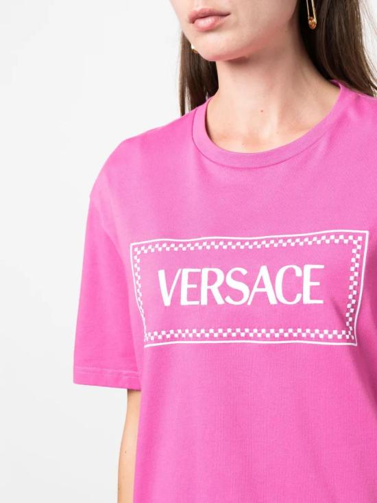  베르사체 반팔 티셔츠 10118821A08573 - VERSACE