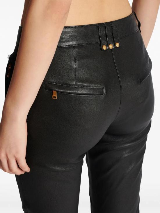  발망 스트레이트 팬츠 CF1QE030LD02 black - BALMAIN