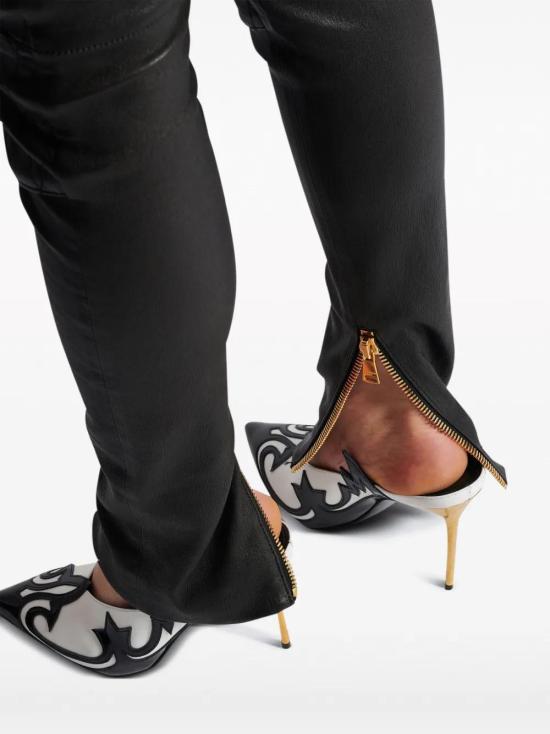  발망 스트레이트 팬츠 CF1QE030LD02 black - BALMAIN