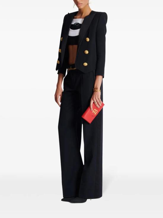  발망 숄더백 DN1ON197LAVE red - BALMAIN