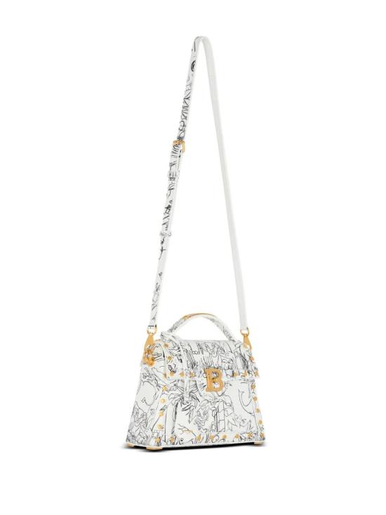  발망 토트백 DNADB910LEFP white - BALMAIN