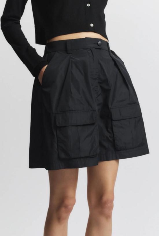  세인트 아트 숏팬츠 밴스 카고 숏 블랙 - SAINT ART