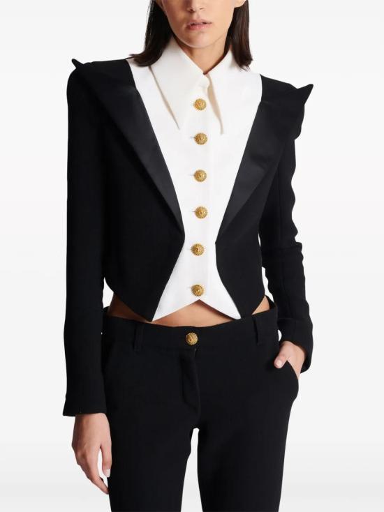  발망 자켓 CF1SC145WB86 black - BALMAIN