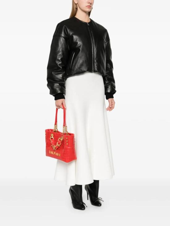  발망 숄더백 DN0FD871LETF red - BALMAIN