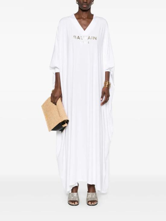  발망 롱 원피스 BKAK508901 - BALMAIN