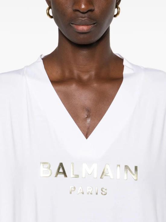  발망 롱 원피스 BKAK508901 - BALMAIN