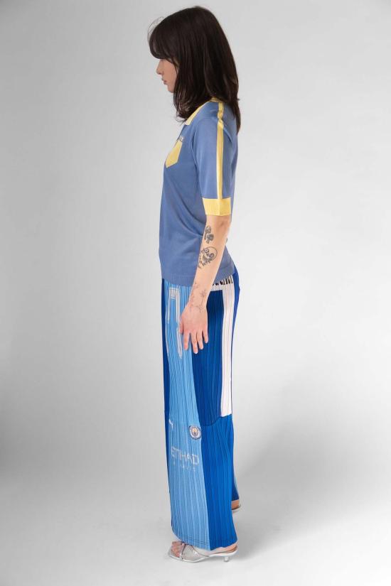  레나타 브레나 트레이닝/조거 팬츠 Renata Brenha Futebol 플리츠  블루 - RENATA BRENHA