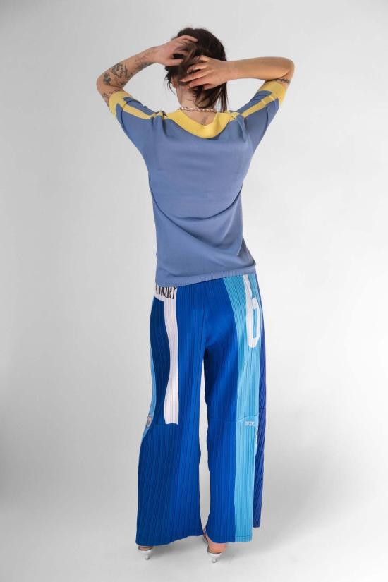  레나타 브레나 트레이닝/조거 팬츠 Renata Brenha Futebol 플리츠  블루 - RENATA BRENHA