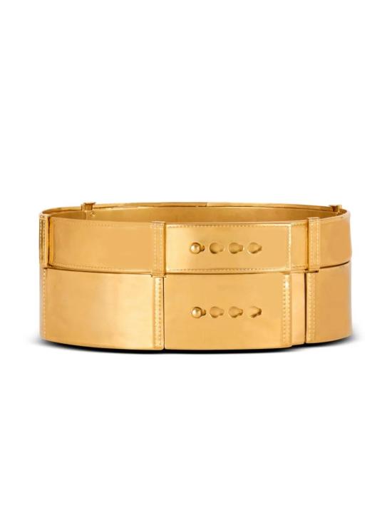  발망 와이드 벨트 EN4WJ161MBRA - BALMAIN