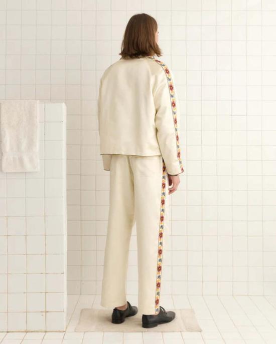  보디 자켓 보드 솜사탕 재킷 크림 멀티 - BODE