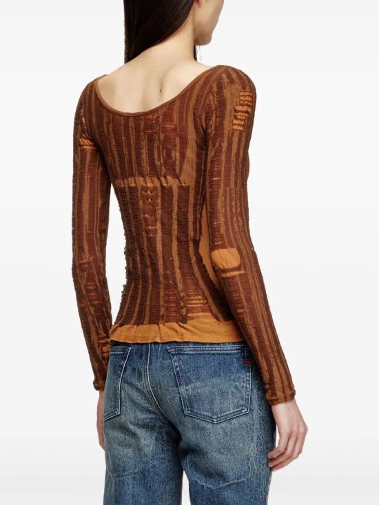  디젤 긴팔 티셔츠 A192180BJBI - DIESEL