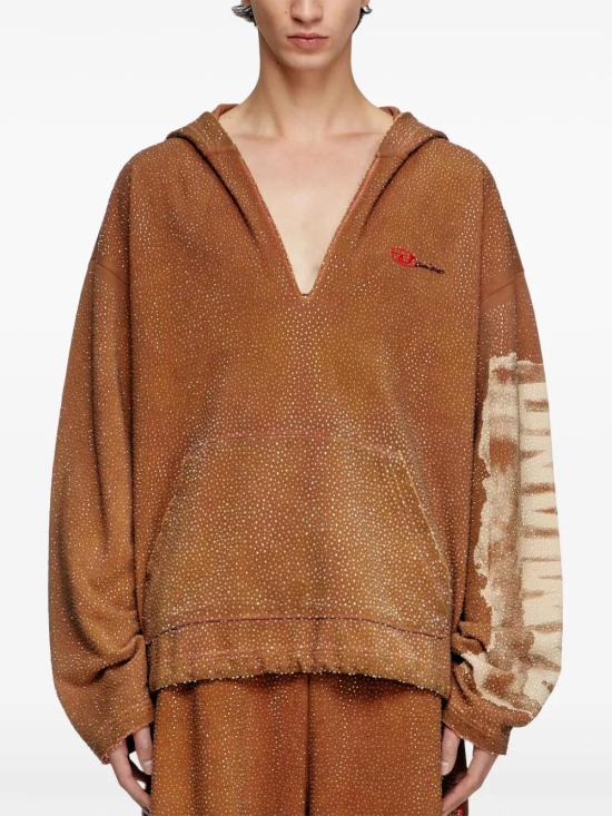  디젤 후드 티셔츠 A178080SPAG - DIESEL