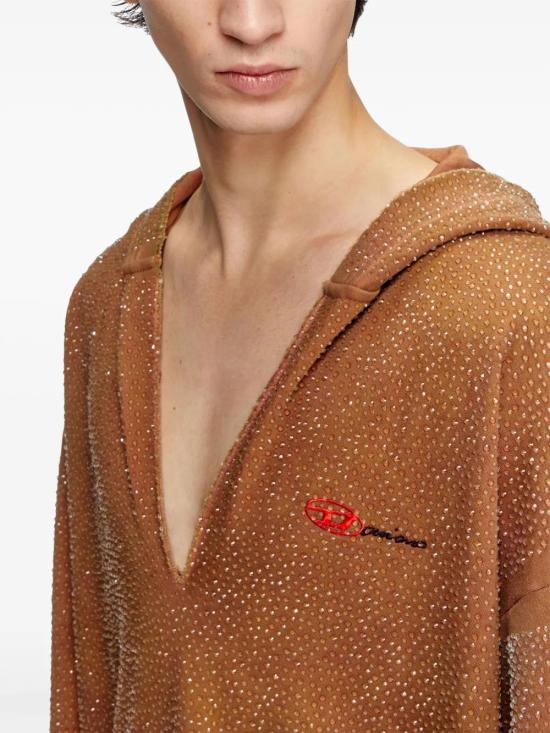  디젤 후드 티셔츠 A178080SPAG - DIESEL