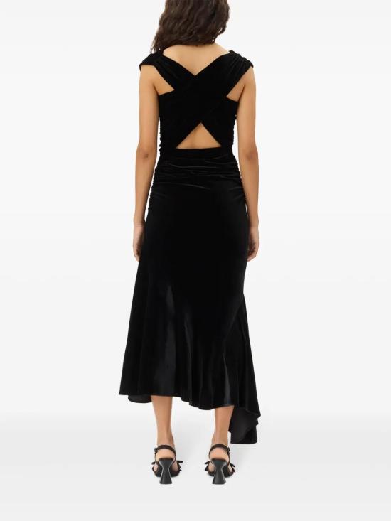  가니 롱 원피스 T4102 black - GANNI