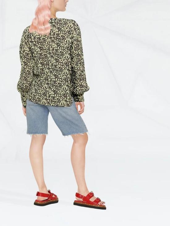  가니 블라우스 F6817 black - GANNI