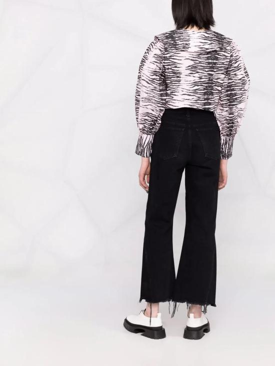  가니 블라우스 F6830 lilac - GANNI