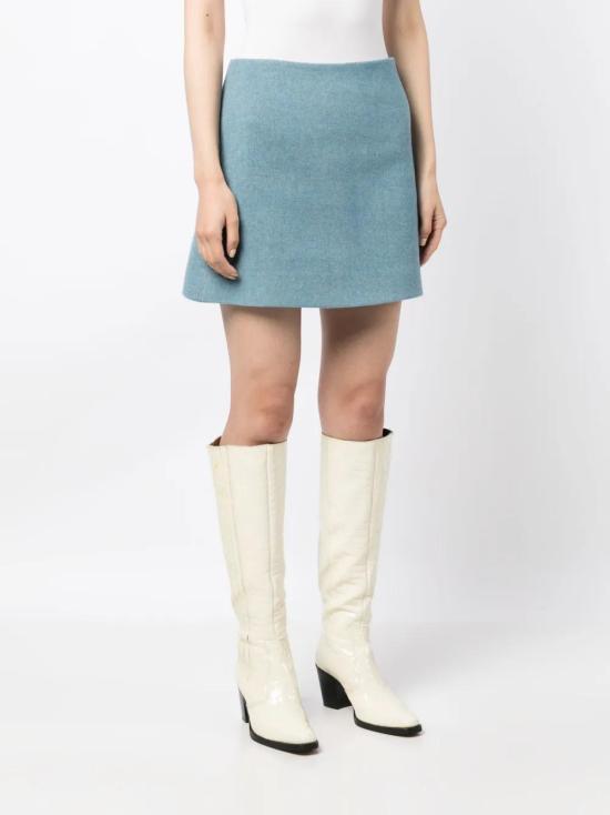  가니 숏 스커트 F8551 blue - GANNI