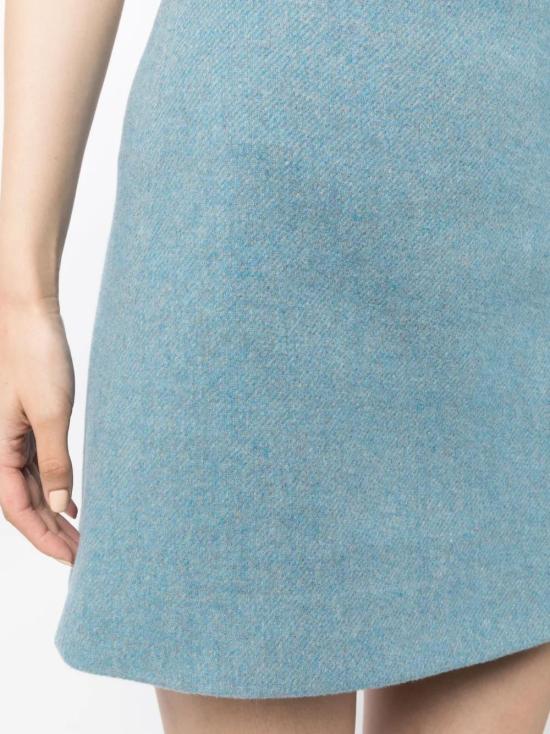  가니 숏 스커트 F8551 blue - GANNI