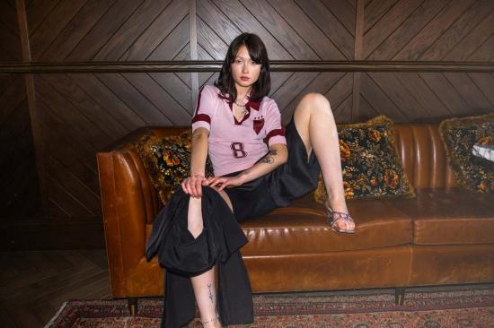  레나타 브레나 반팔 티셔츠 Renata Brenha Formiga 폴로  핑크 & 체리 - RENATA BRENHA