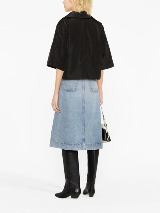  가니 수트 자켓 F8007 black - GANNI