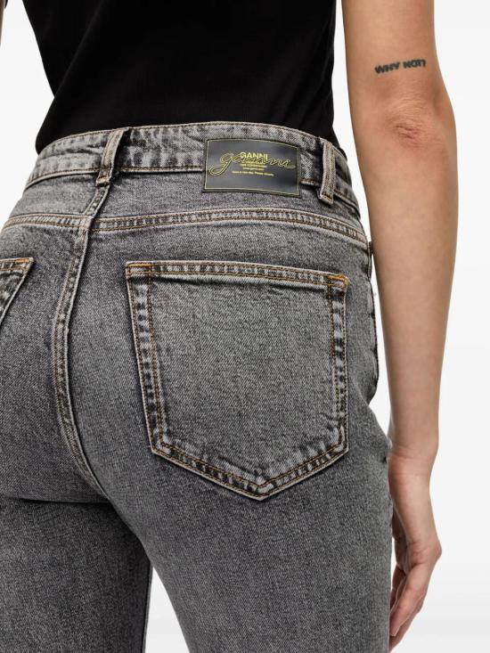  가니 데님 팬츠 J1691 black - GANNI