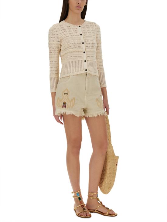 25SS 이자벨마랑에뚜왈 반팔 티셔츠 CA0105FA C1L15E23EC BEIGE - ISABEL MARANT ETOILE