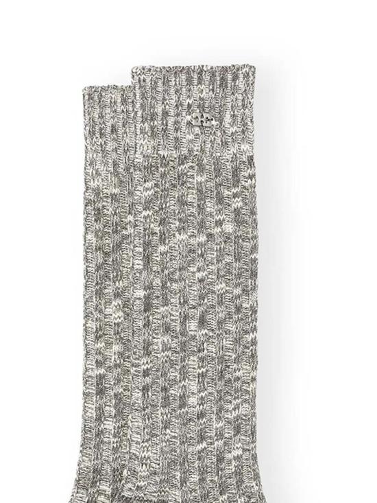  가니 양말 A6410 grey - GANNI