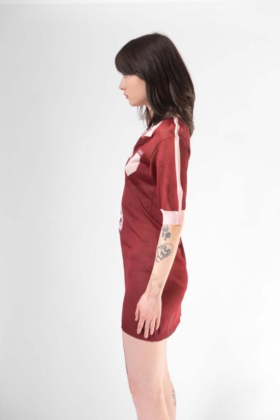  레나타 브레나 숏 원피스 Renata Brenha Formiga 폴로 드레스 체리 & 핑크 - RENATA BRENHA