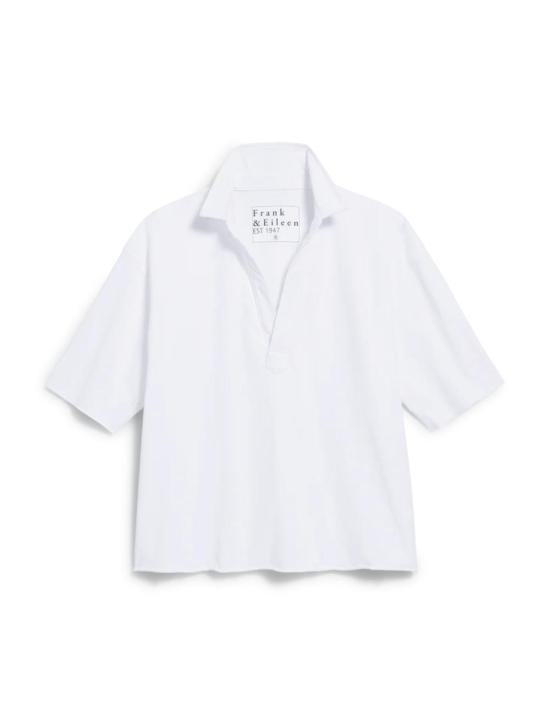  프랭크 앤 에일린 폴로 티셔츠 프랭크 & 엘린 패티 포포버 헨리 화이트