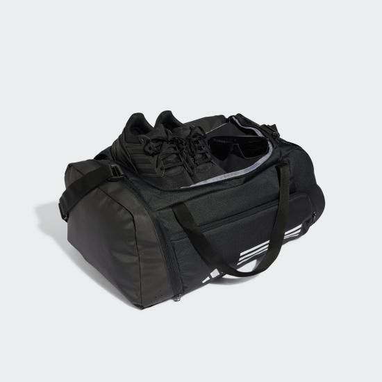  아디다스 더플백 IP9863 Black White DOM - ADIDAS