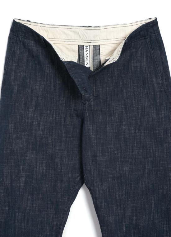  한센 가먼츠 스트레이트 팬츠 Hansen Garments Trygve 바지 데님 블루 - HANSEN GARMENTS