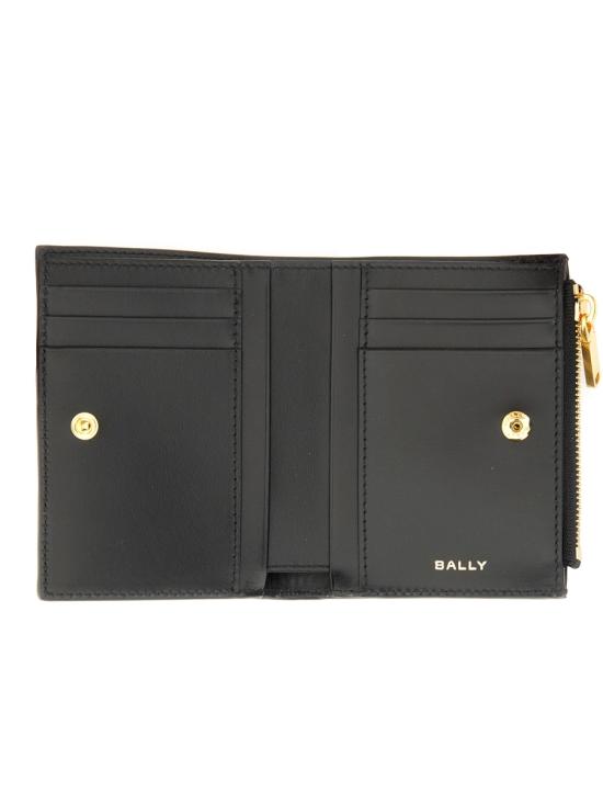 25SS 발리 반지갑 WLW01KVT828U901O BLACK DOM - BALLY