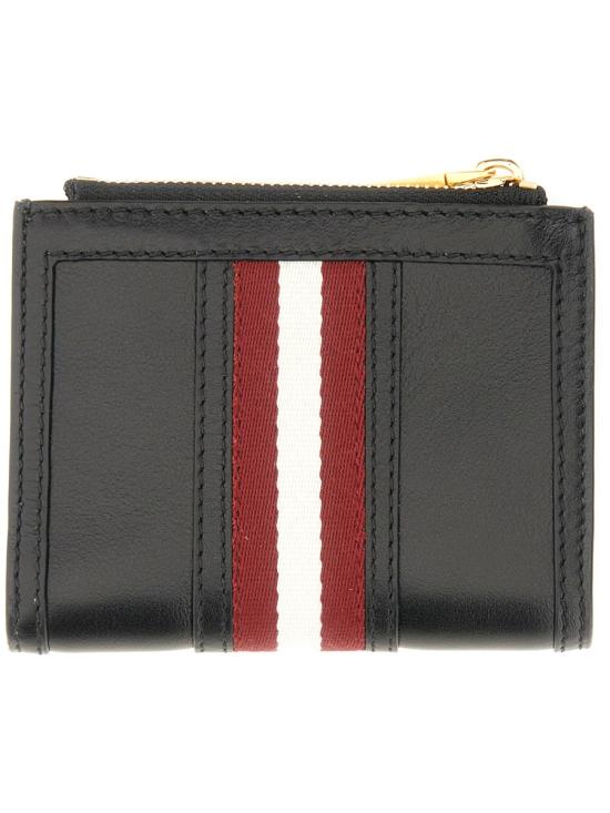 25SS 발리 반지갑 WLW01KVT828U901O BLACK DOM - BALLY