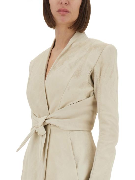 25SS 릭 오웬스 자켓 RP01E7700 LBA41 IVORY - RICK OWENS