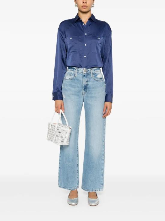  폴로 랄프로렌 블라우스 211935143001 navy - POLO RALPH LAUREN