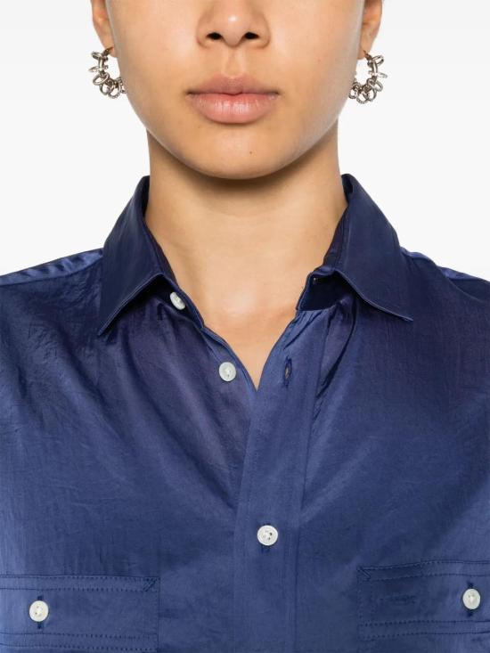  폴로 랄프로렌 블라우스 211935143001 navy - POLO RALPH LAUREN