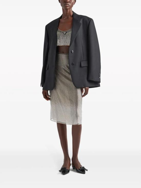  프라다 미디 스커트 P114JRSOOO1315 - PRADA