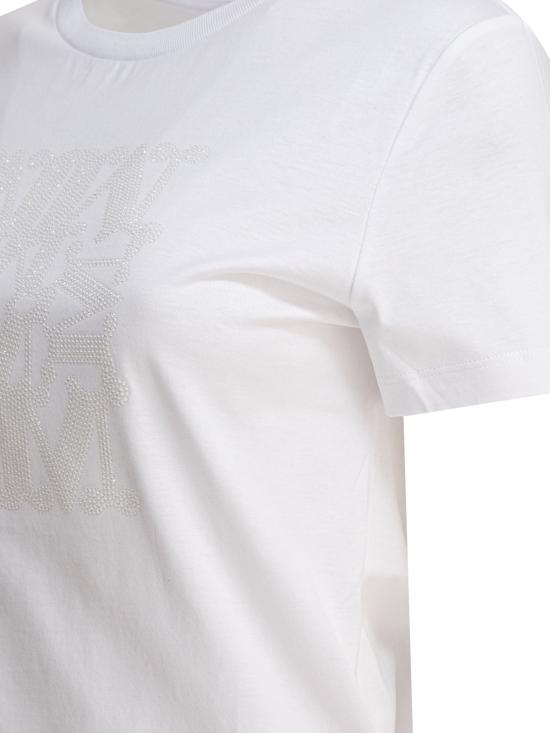 25SS 막스마라 반팔 티셔츠 2511941042600GIOVANE011 White - MAX MARA