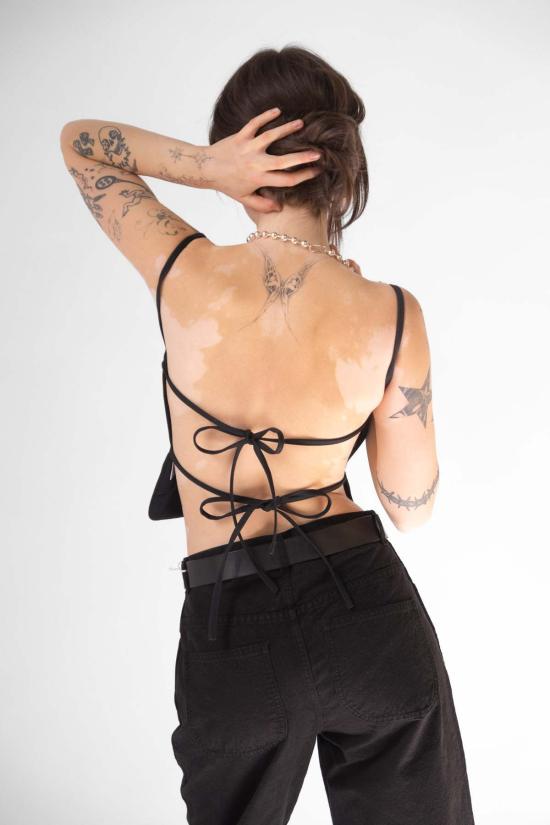  샌디리앙 민소매 티셔츠 샌디 리앙 브란도  블랙 - SANDY LIANG