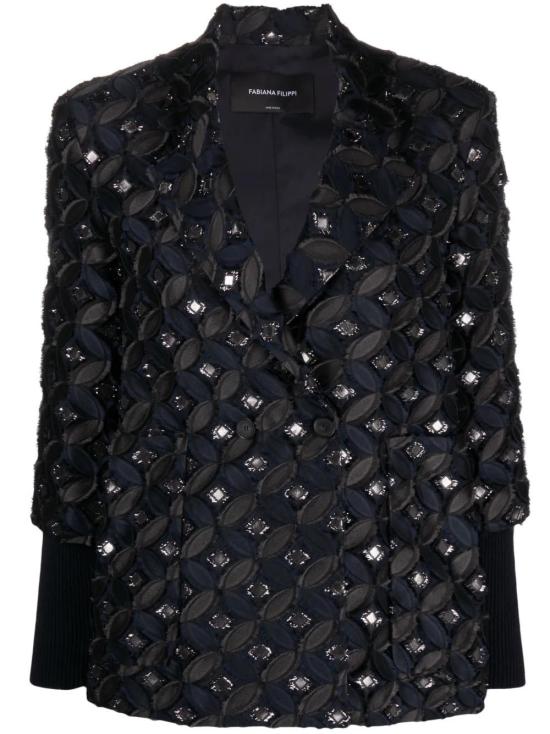  파비아나 필리피 수트 자켓 GCD223F5370000H786 navy