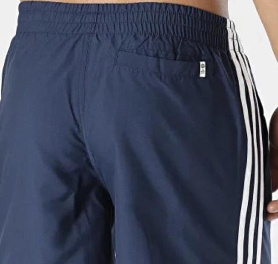  아디다스 오리지널스 아디컬러 3S 스윔 쇼츠 HT4407 Night Indigo White DOM - ADIDAS