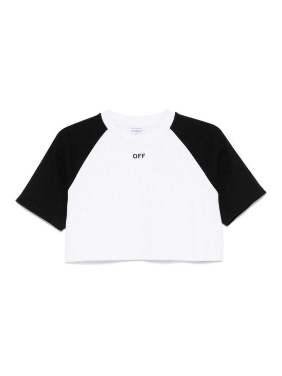  오프화이트 반팔 티셔츠 OWAA138S25JER0010110 White
